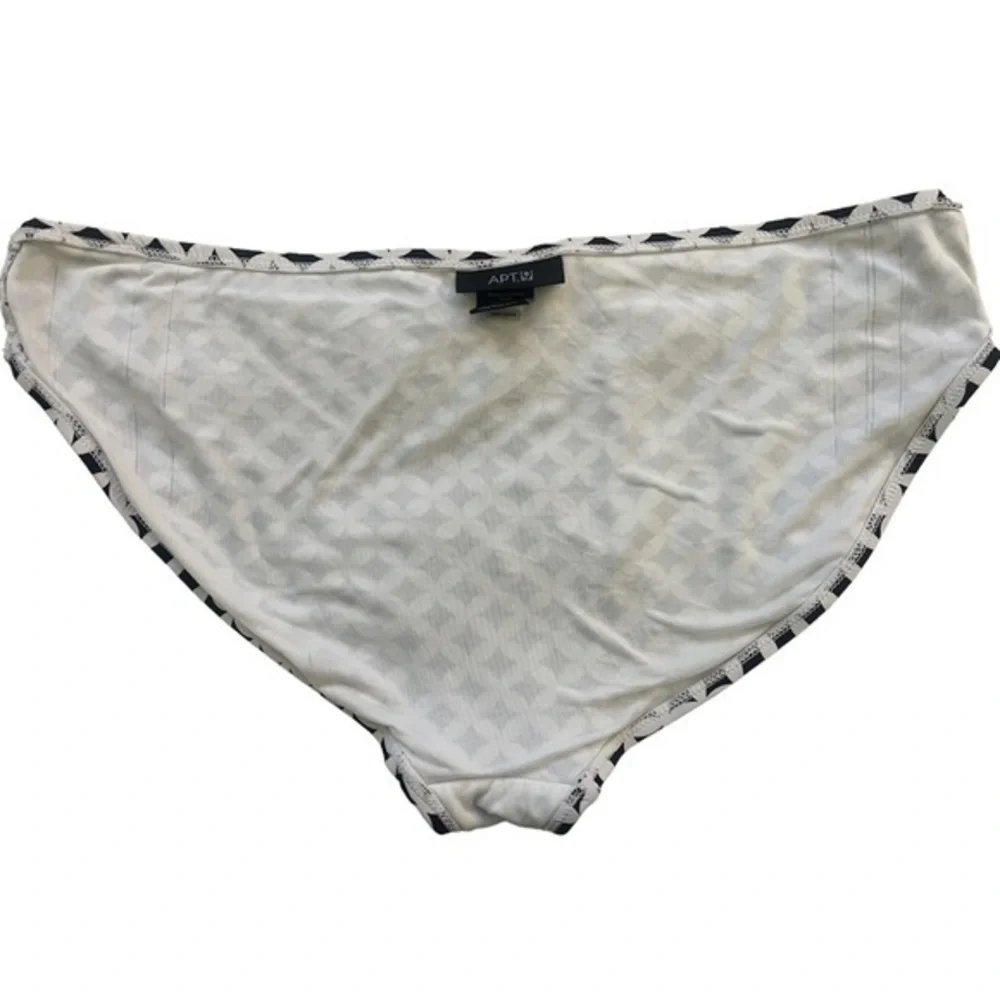Lg‎ Top & XL Bottom Old Navy Tie Bikini Top Apt. 9 Diamonds Bathing Suit Bottoms